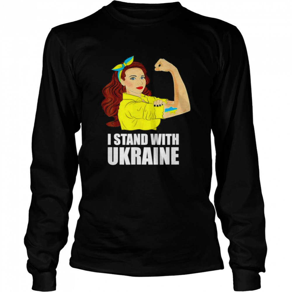 Support Ukraine Strong I Stand With Ukraine 2022 Long Sleeved T-shirt