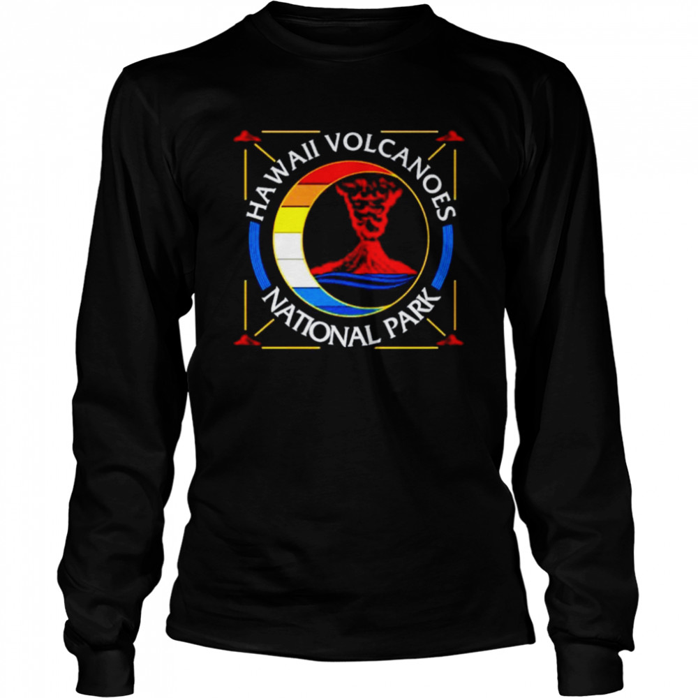 Hawaii Volcanoes National Park US Hawaii logo shirt Long Sleeved T-shirt