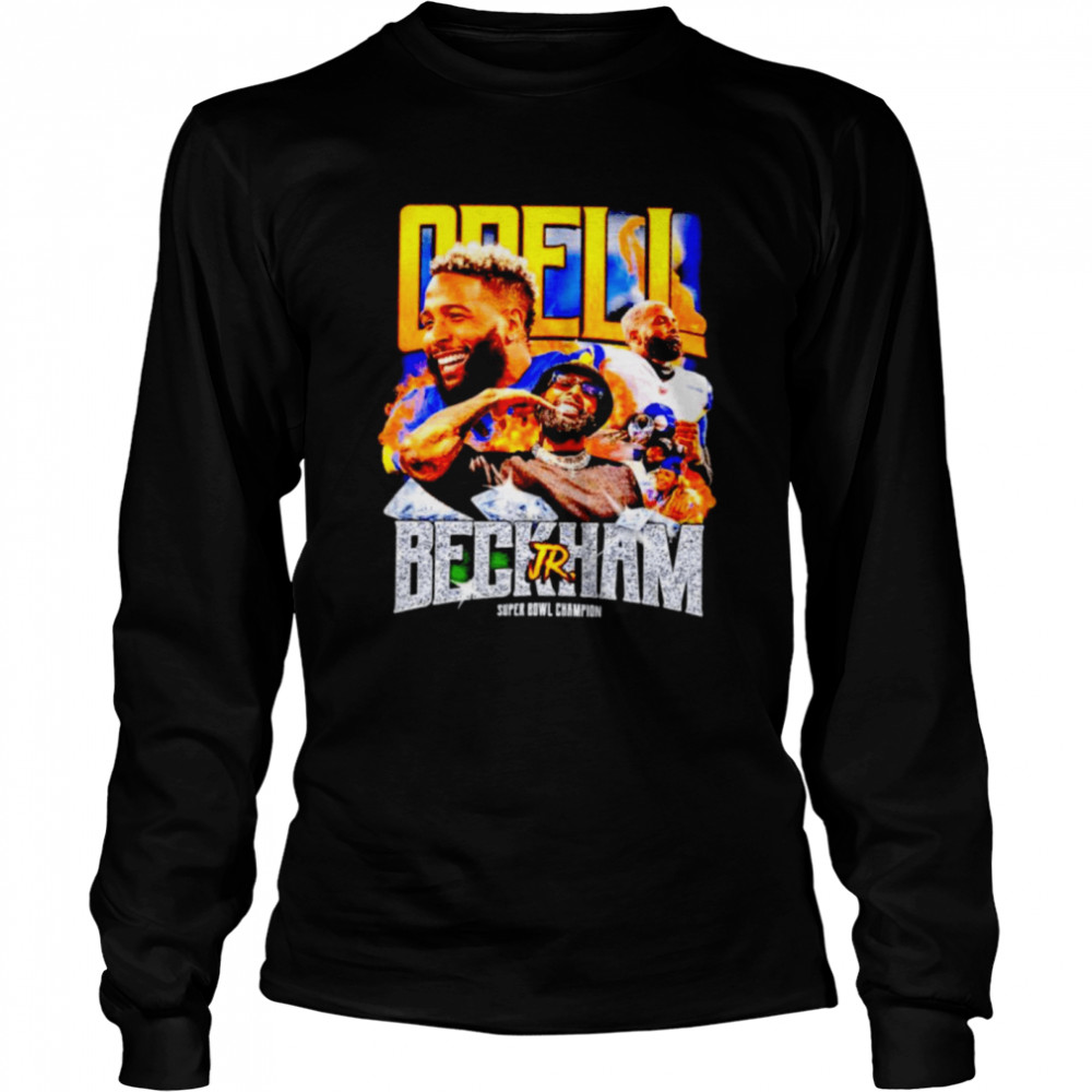 Odell Beckham Jr super bowl champion shirt Long Sleeved T-shirt