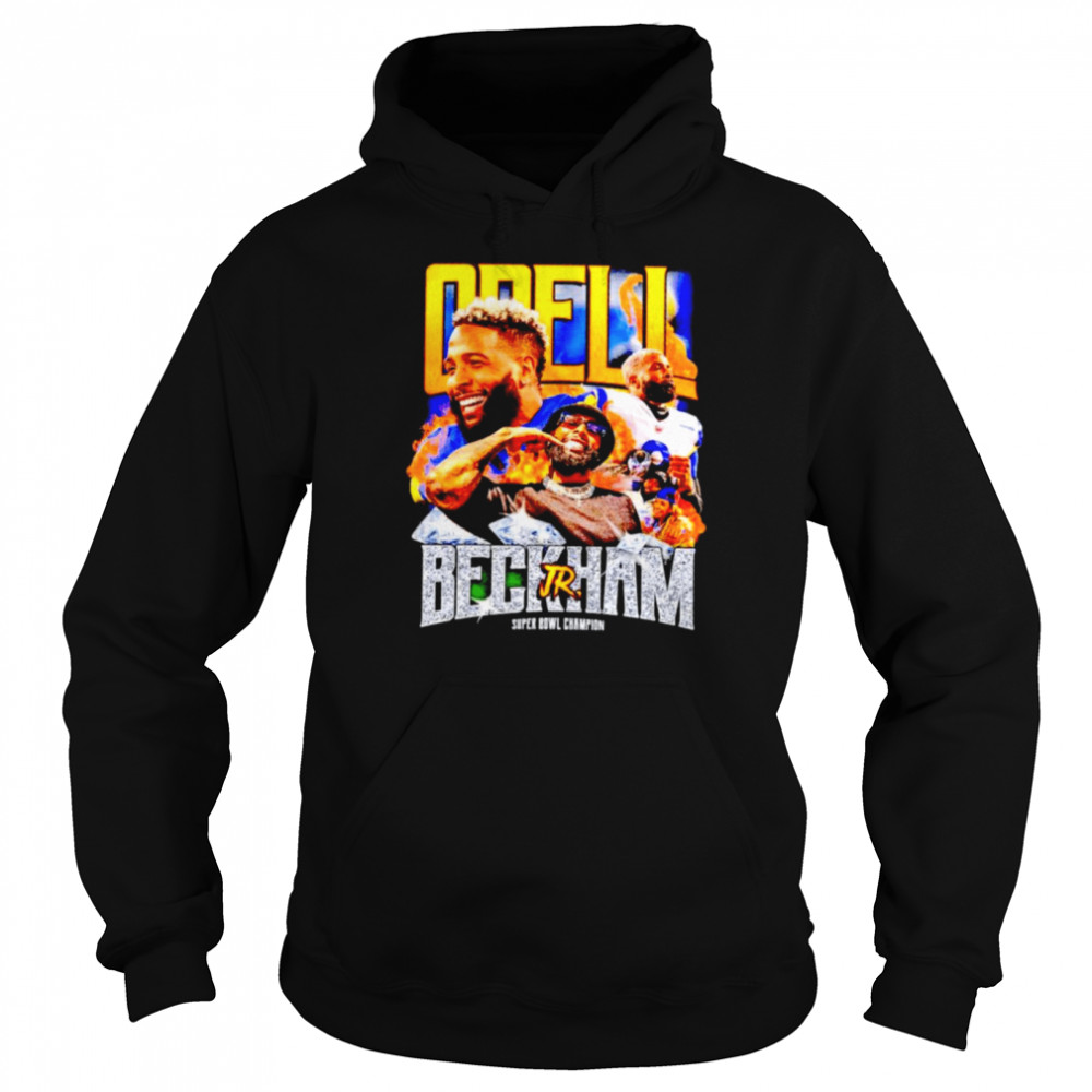 Odell Beckham Jr super bowl champion shirt Unisex Hoodie