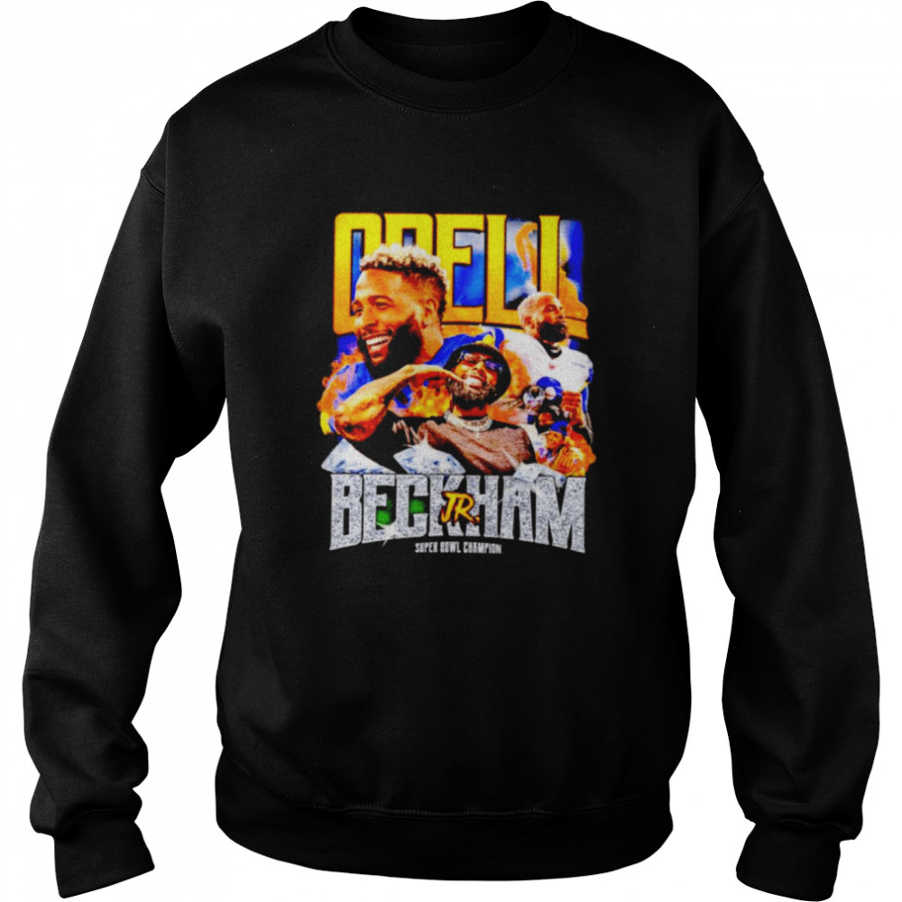 Odell Beckham Jr super bowl champion shirt Unisex Sweatshirt