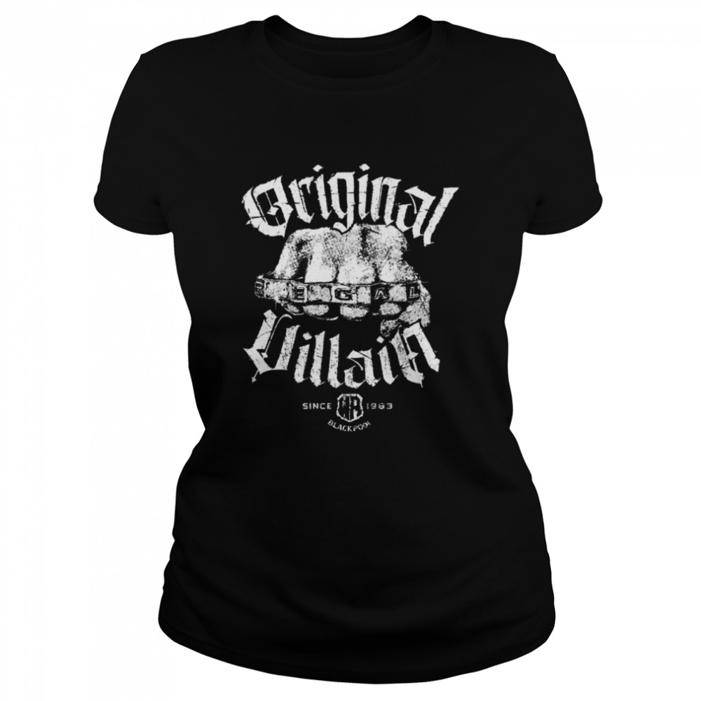 Original Villain Since 1983 Blackpool shirt Classic Women's T-shirt