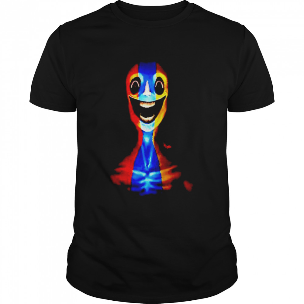 Primary color man horror art shirt Classic Men's T-shirt
