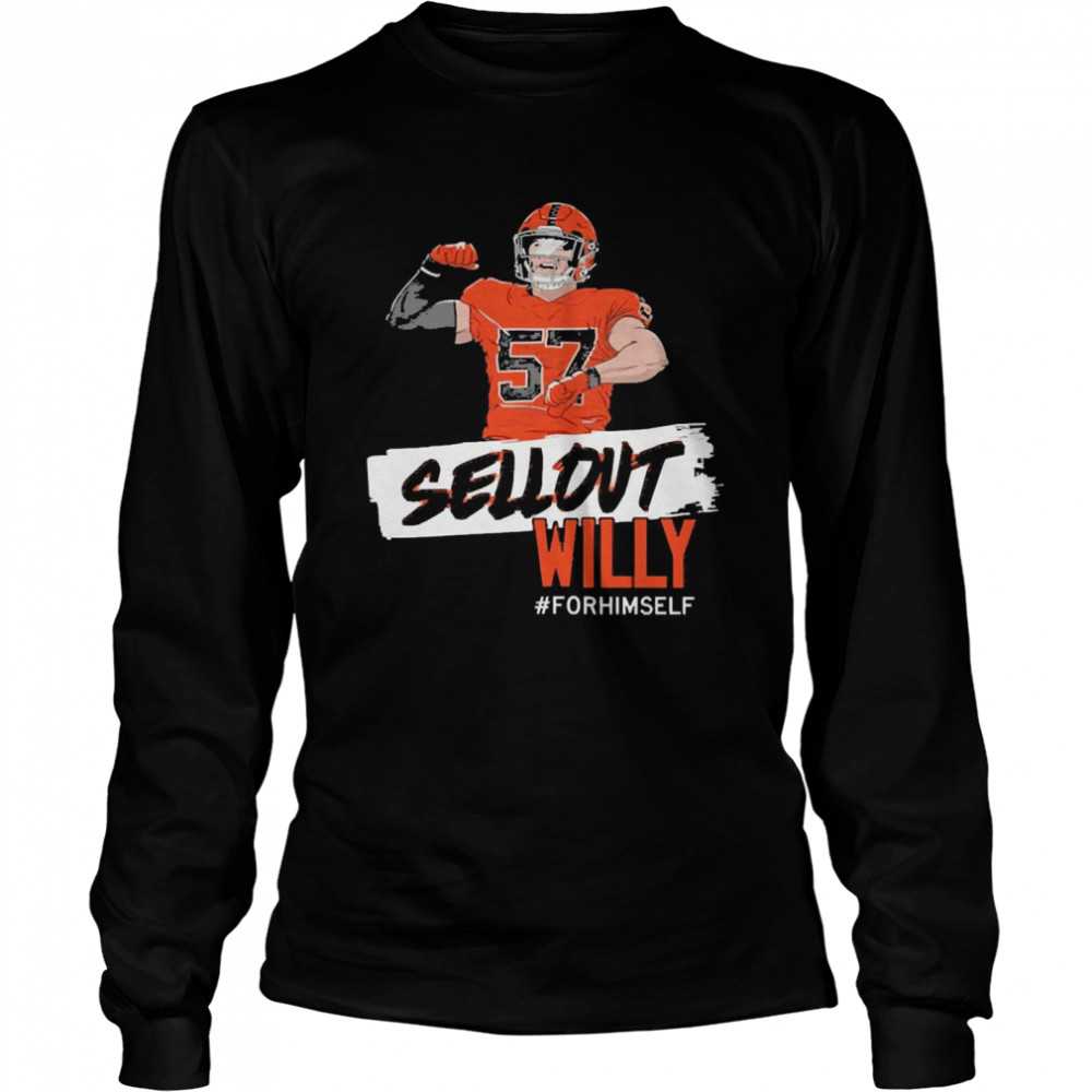 Sellout Willy For Himself Long Sleeved T-shirt