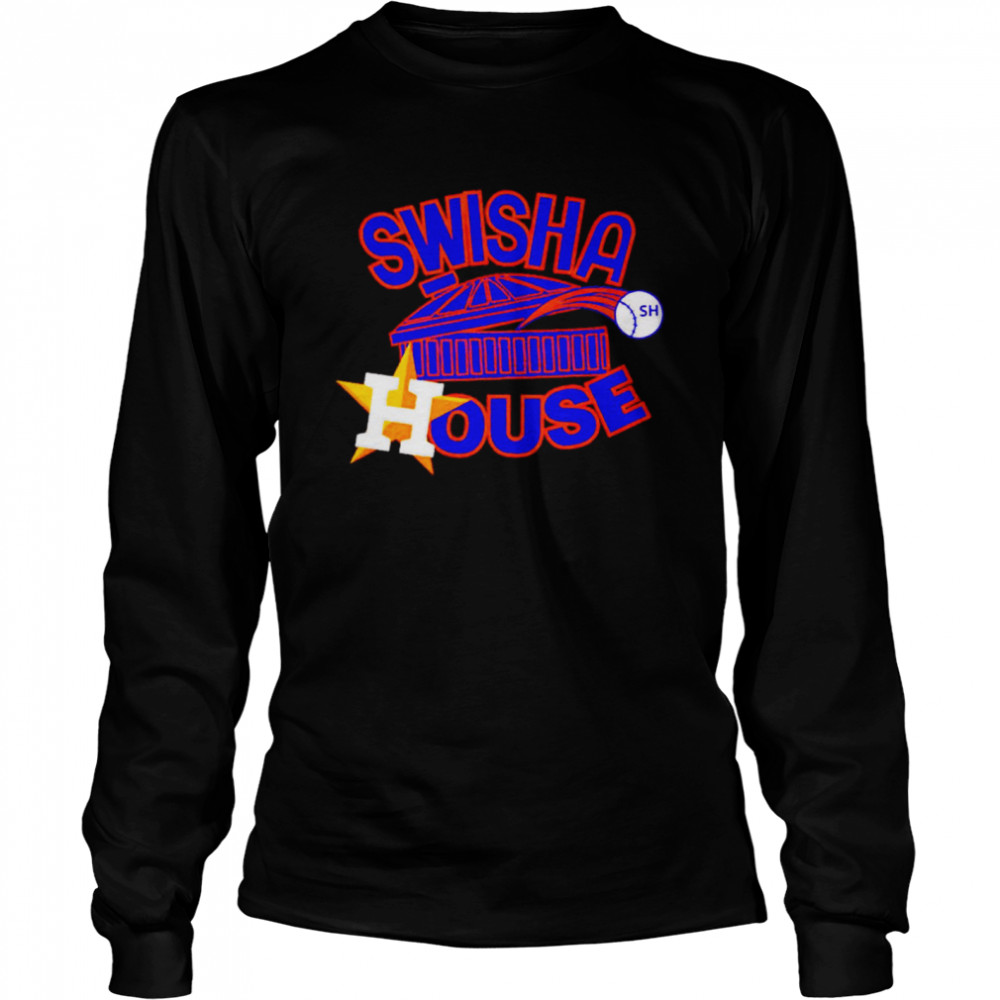 Swisha House Houston Astros baseball shirt Long Sleeved T-shirt