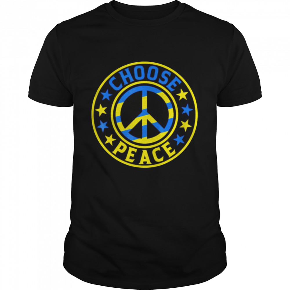 Choose Peace Save Ukraine Shirt