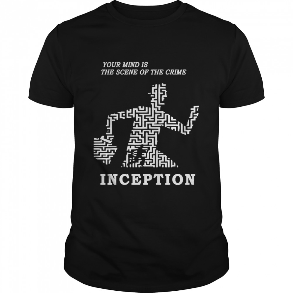 Nolan’s Catharsis Your Mind Is The Scene Of The Crime Inception Shirt