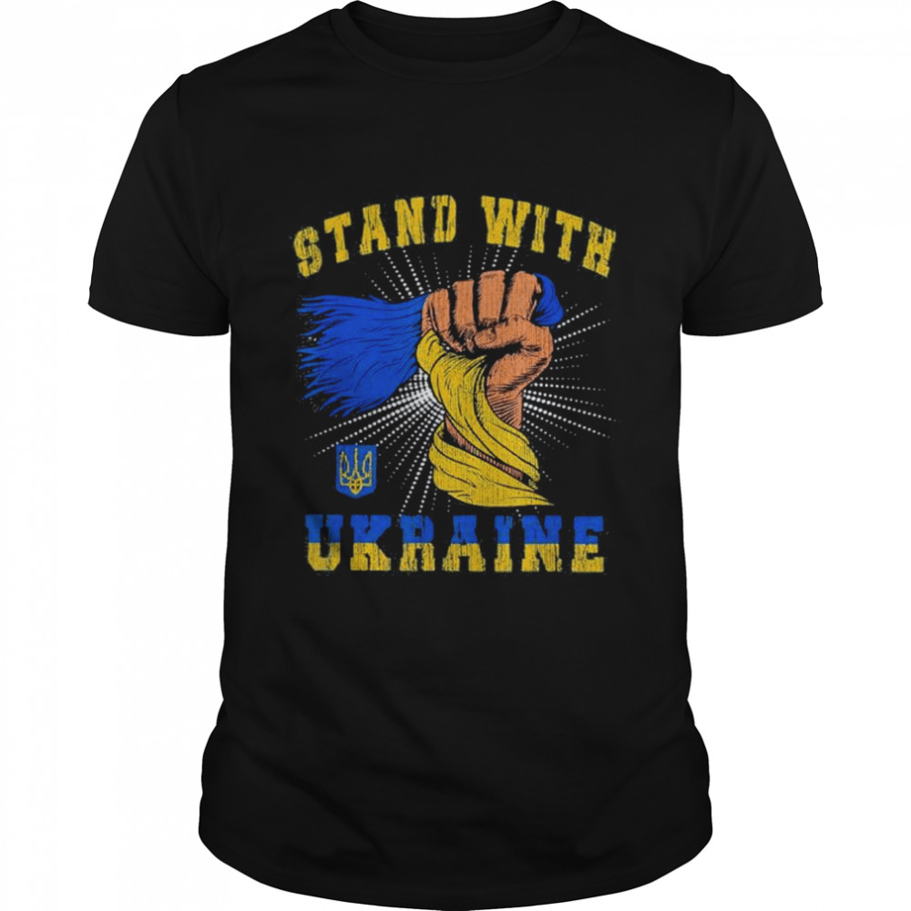 Puck Futin I Stand With Ukraine Stop Putin Invasion Free Ukraine Shirt