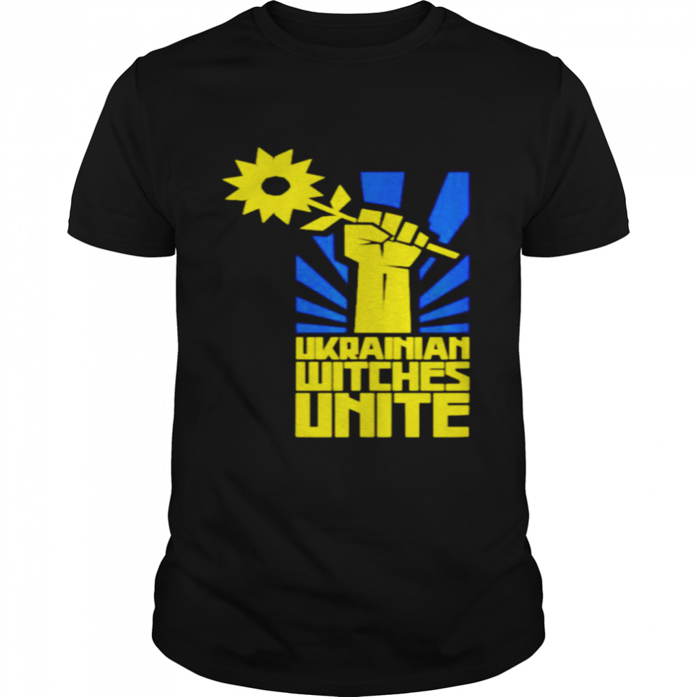Sunflower Ukrainian Witches Unite Shirt