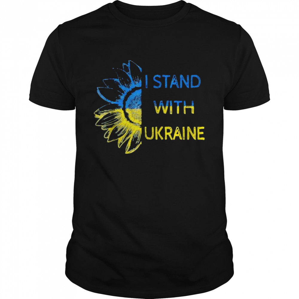 Ukraine Flag Sunflower T-Shirt
