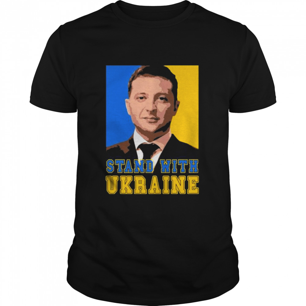 Volodymyr Zelensky Stand With Ukraine T-Shirt