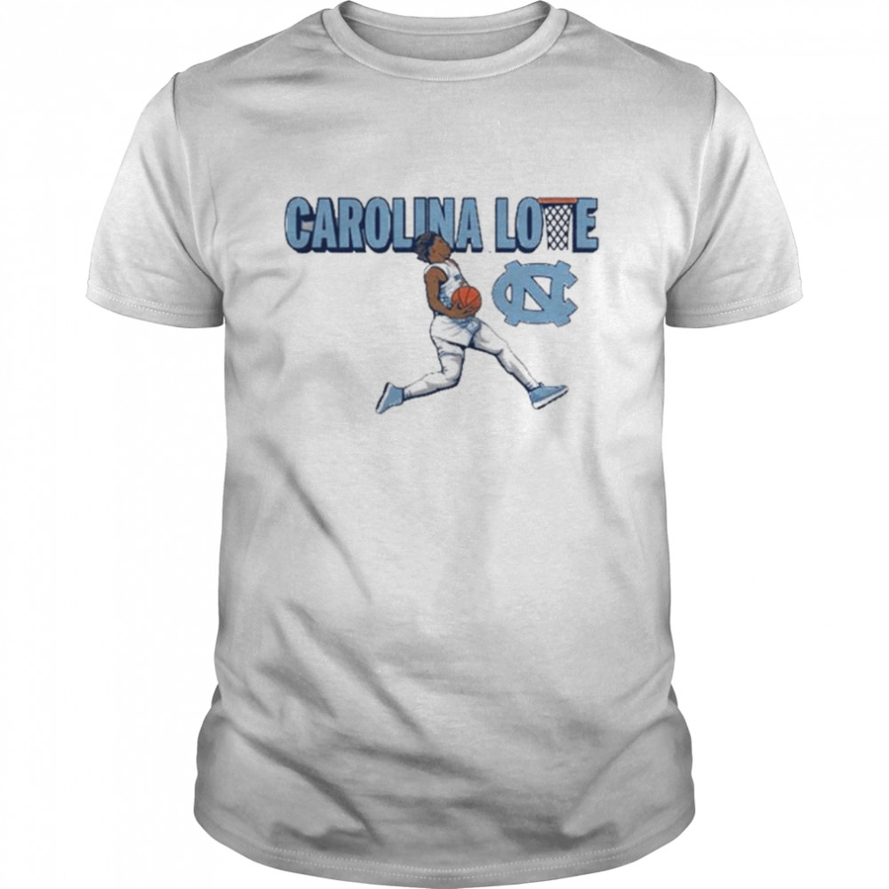 Caleb Love Carolina Love UNC Basketball shirt
