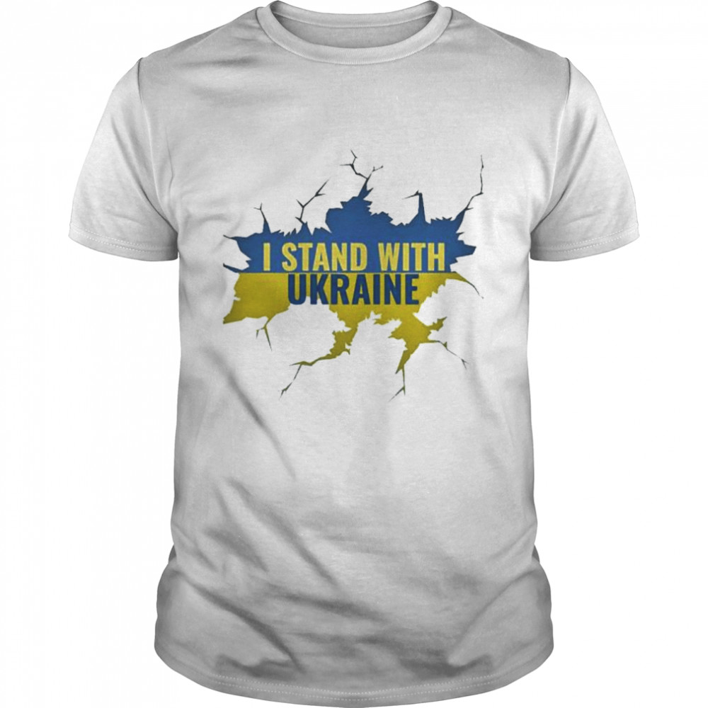 Stand with ukraine no war shirt