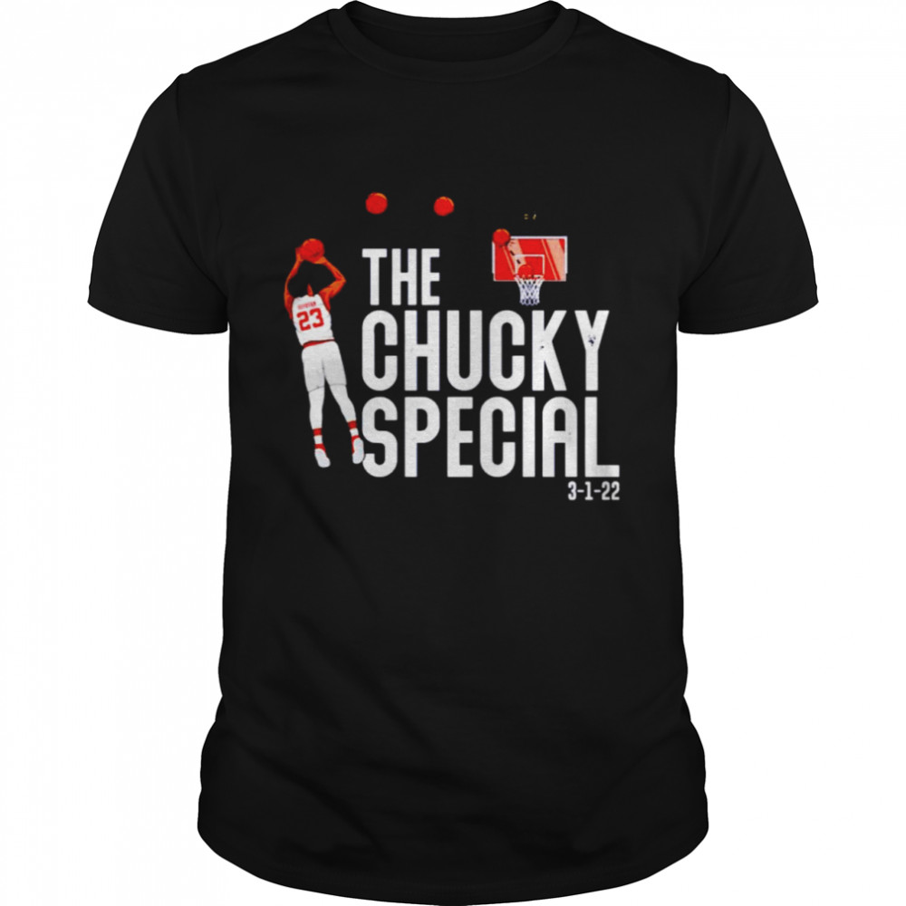 Wisconsin’s Chucky Hepburn the Chucky special shirt