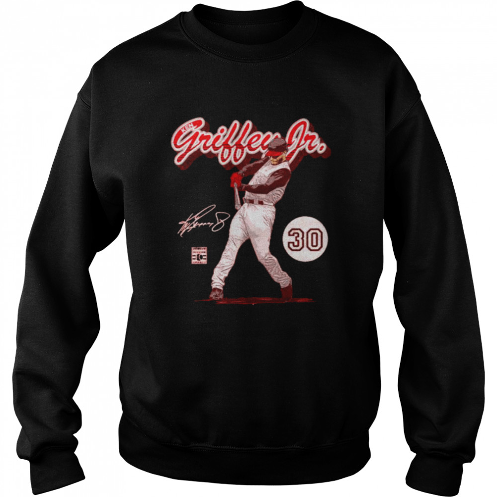 Cincinnati Reds Ken Griffey Jr # 30 Red T-Shirt