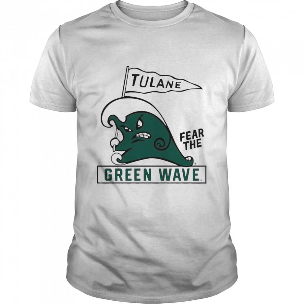 Retro Homefield Apparel Tulane Green Wave Shirt