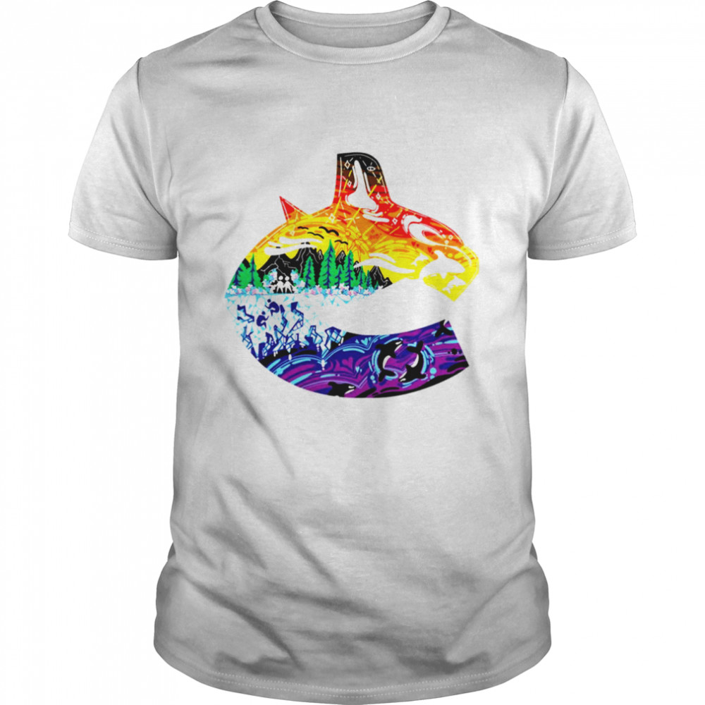 Vancouver Canucks Pride Collection Gear , Canucks Pride Collection T-shirts  , Vancouver Canucks Pride Collection Sweatshirts , Pride Collection Apparel