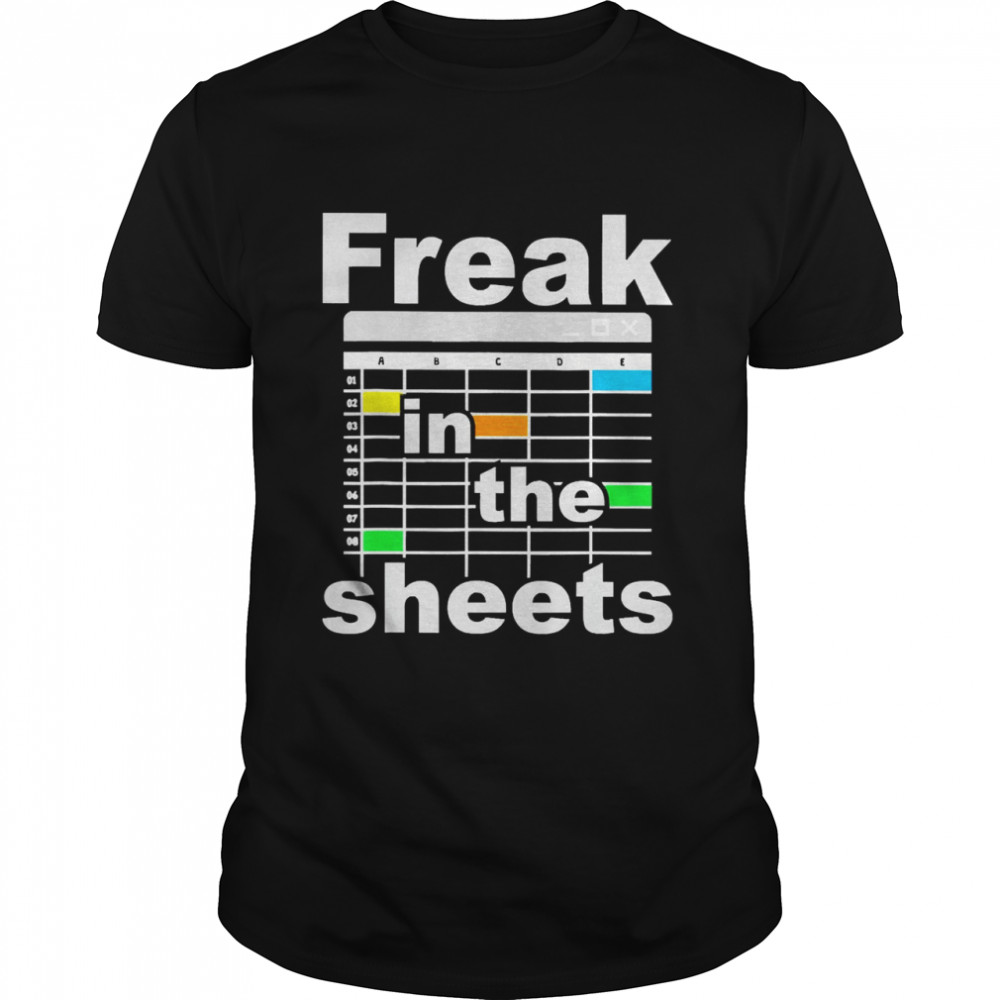 Freak Sheets Accountant Analyst Secretary Shirt