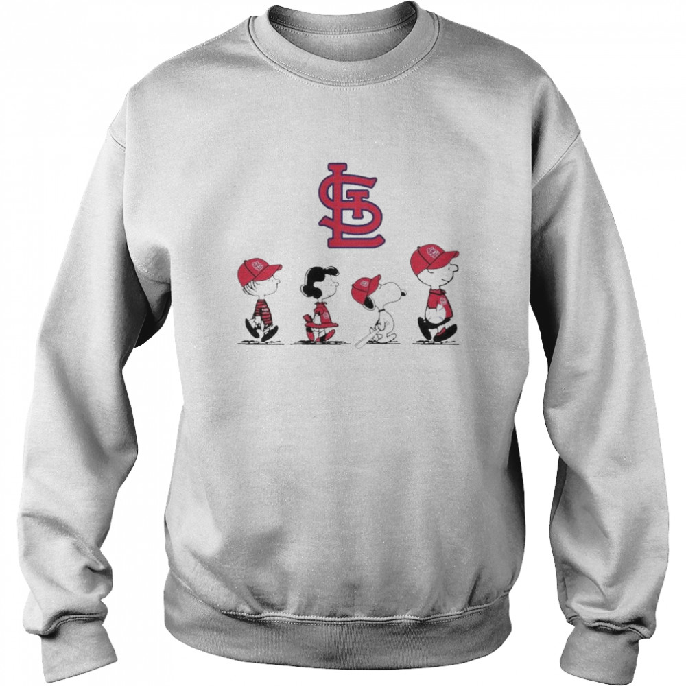 St. Louis Cardinals Peanuts characters players shirt - Kingteeshop