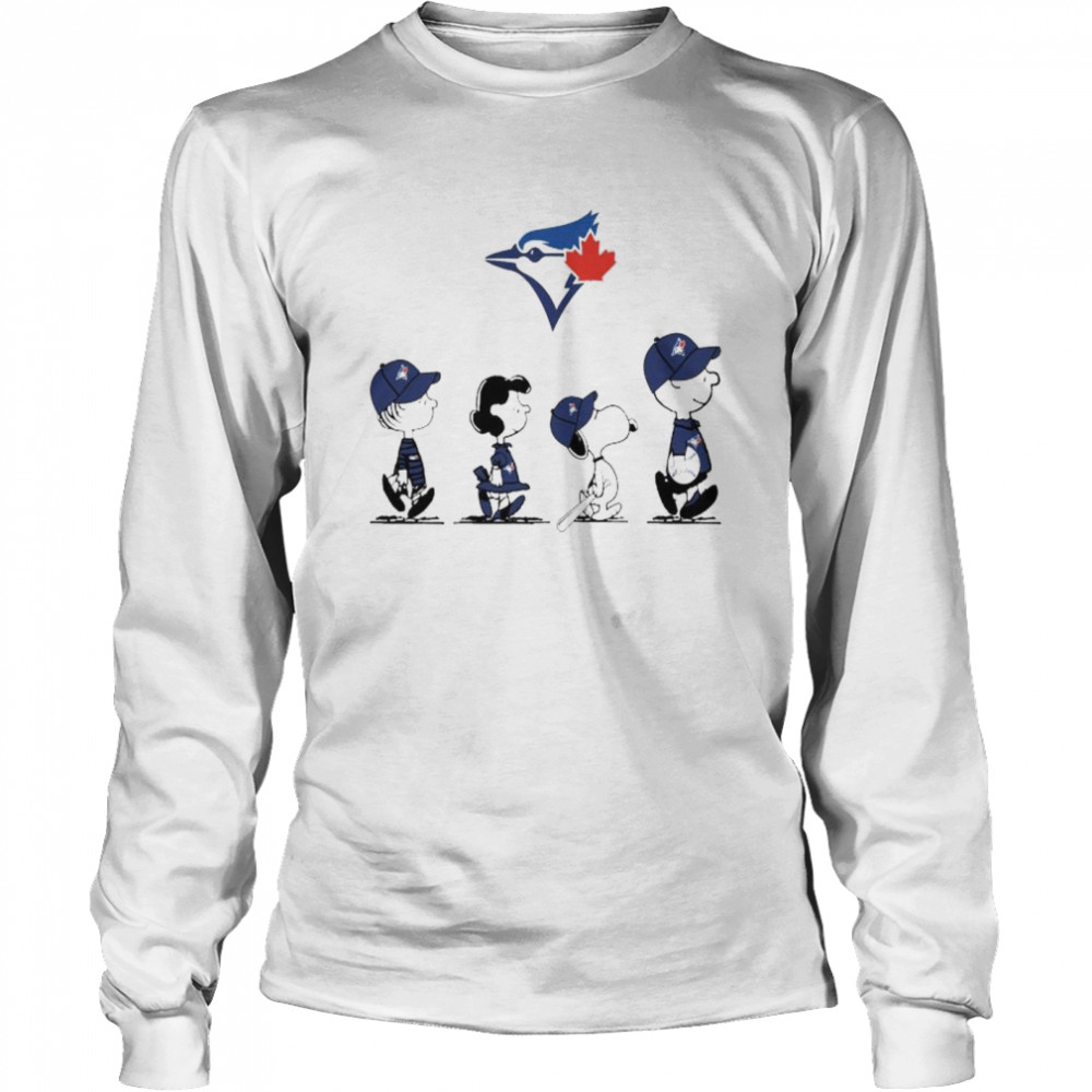 Peanuts characters Toronto Blue Jays shirt - Kingteeshop