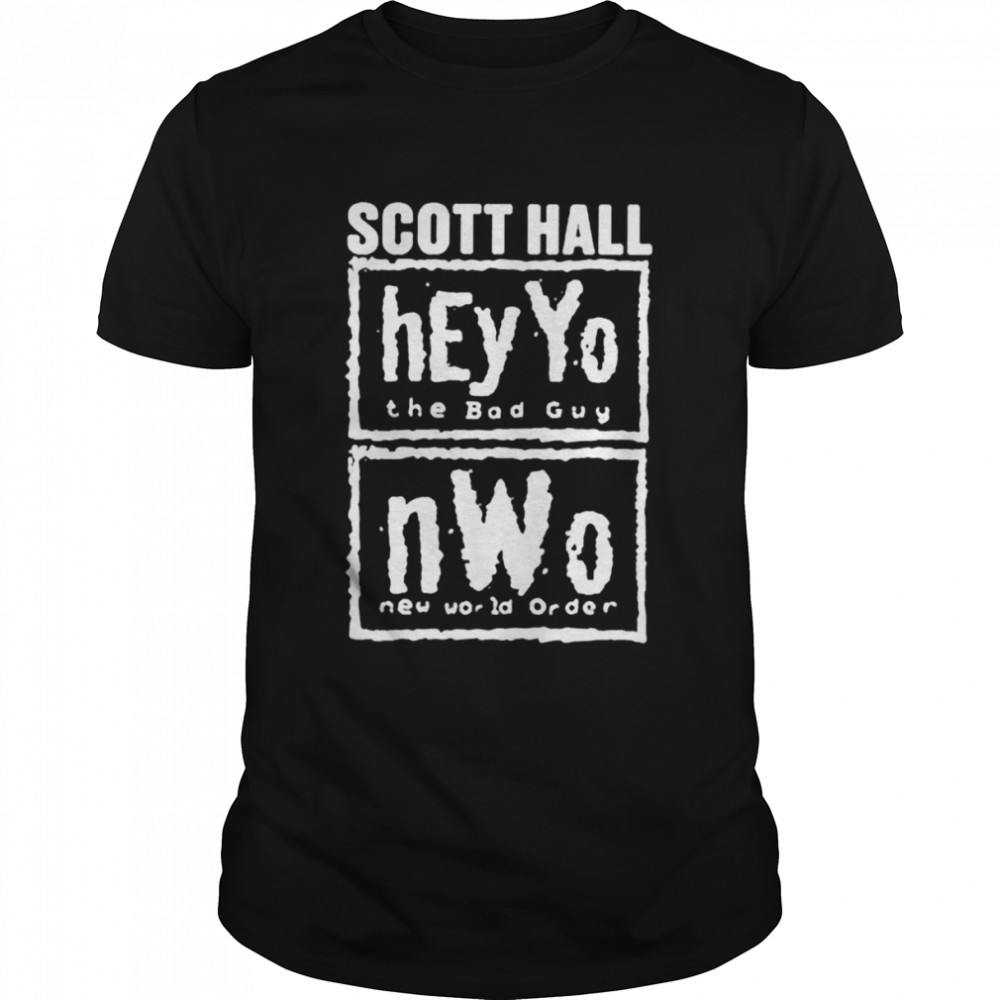 Scott Hall Hey Yo Shirt