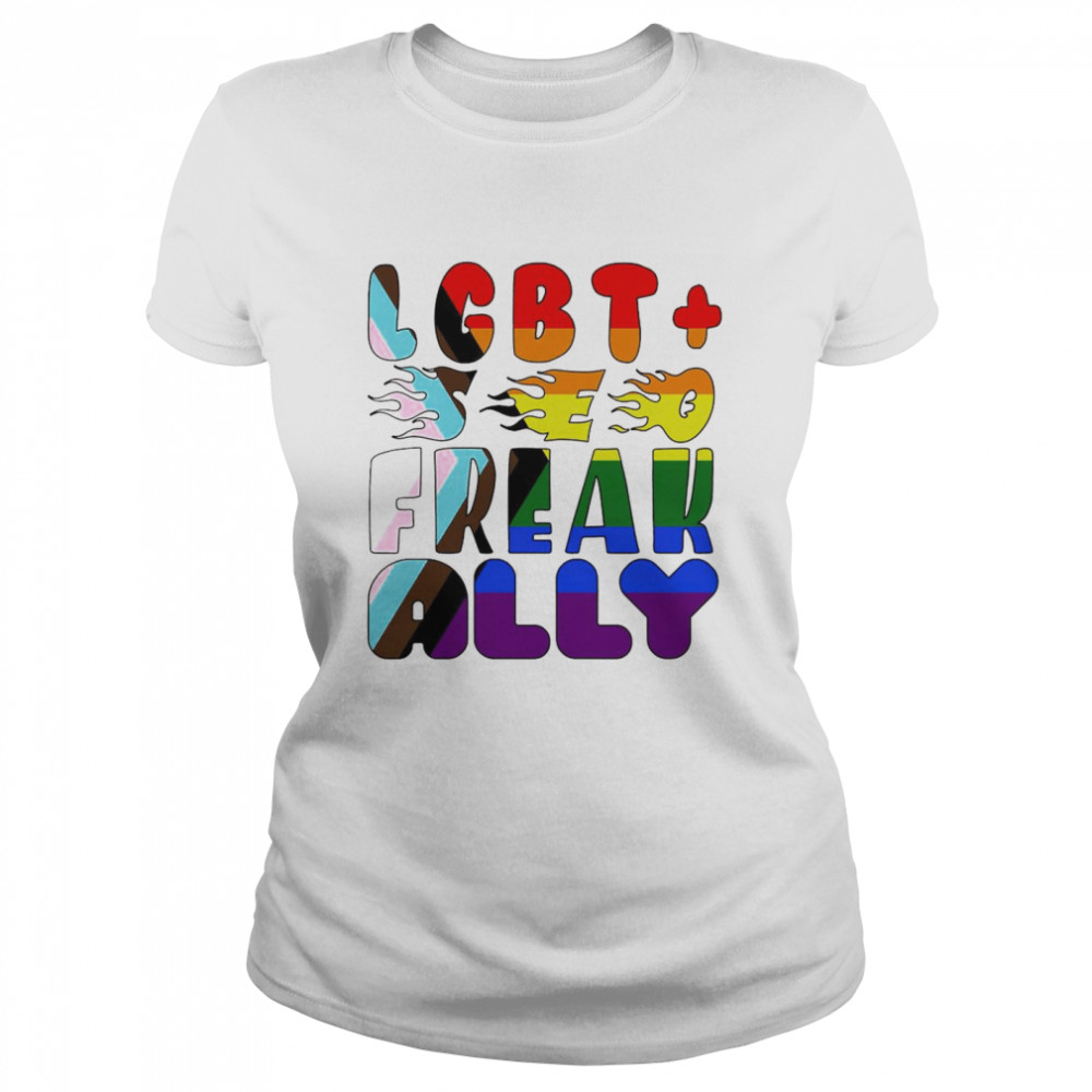 LGBT plus SEO freak ally shirt Classic Women's T-shirt