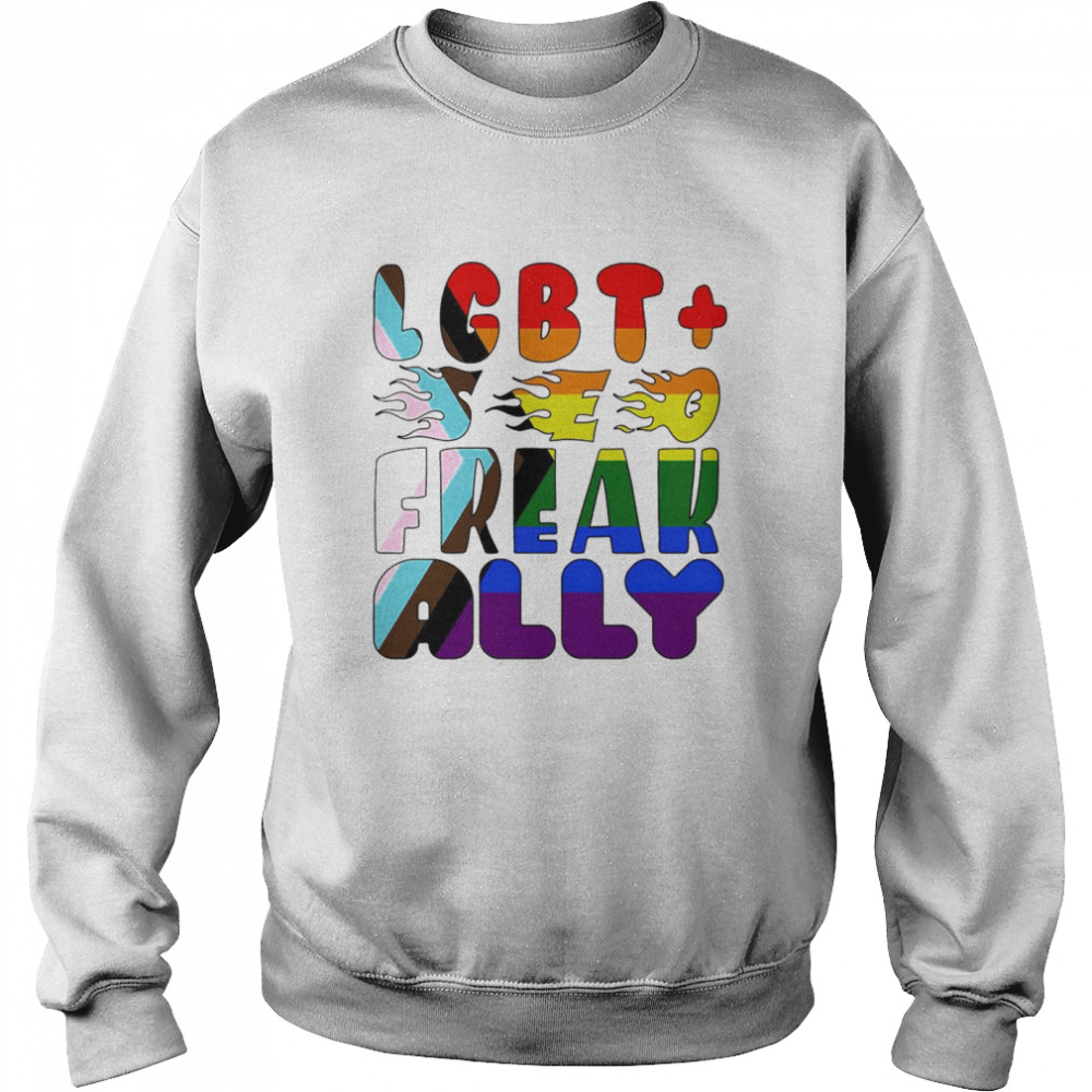 LGBT plus SEO freak ally shirt Unisex Sweatshirt