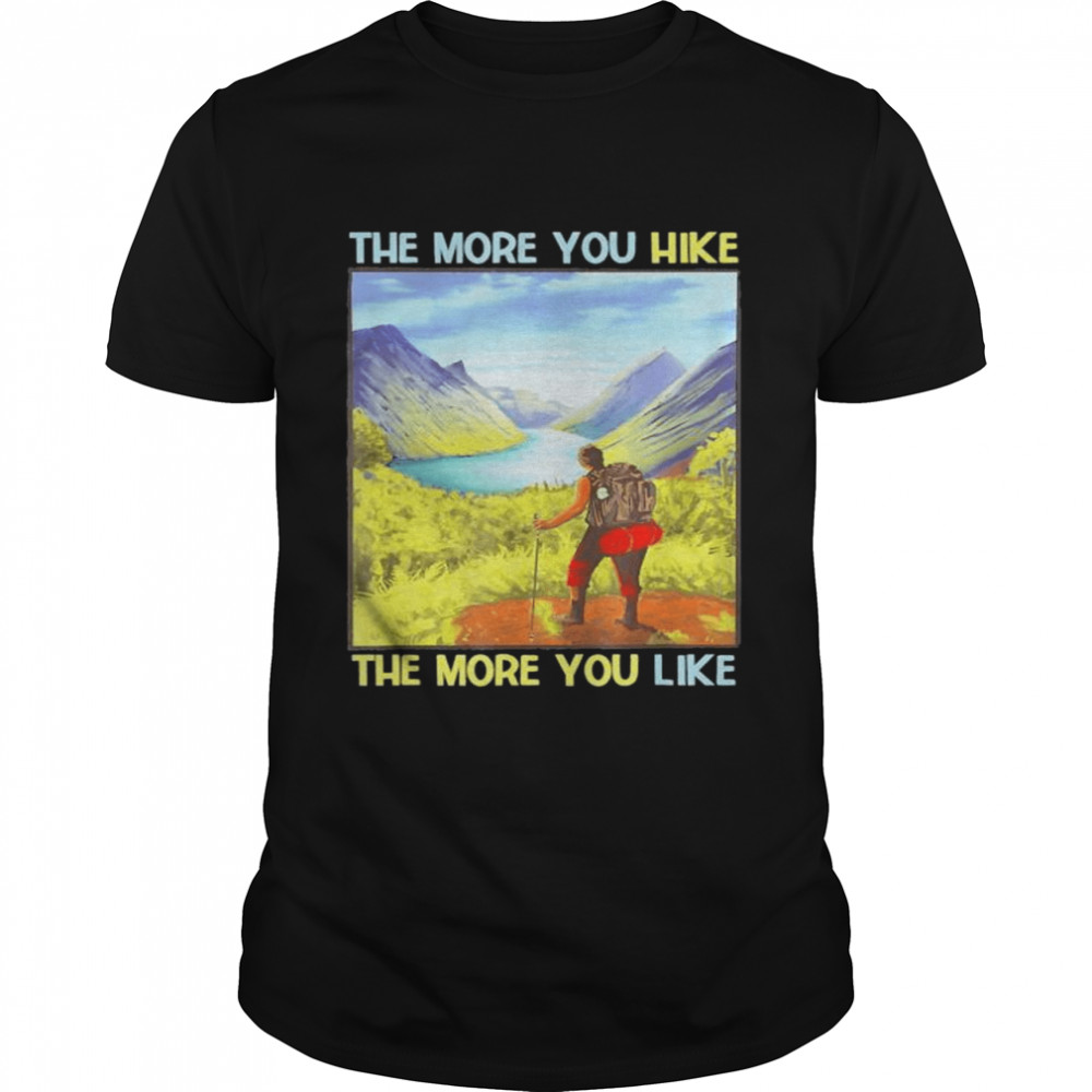 Art Outdoor Hiking Graphic Camping In Mountains Or Nature Shirt
