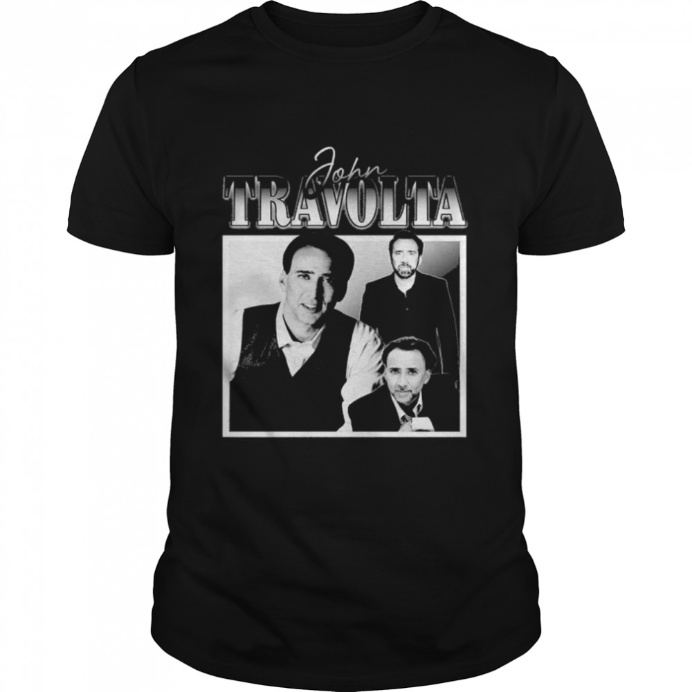 John Travolta Nicolas Cage T-Shirt - Kingteeshop