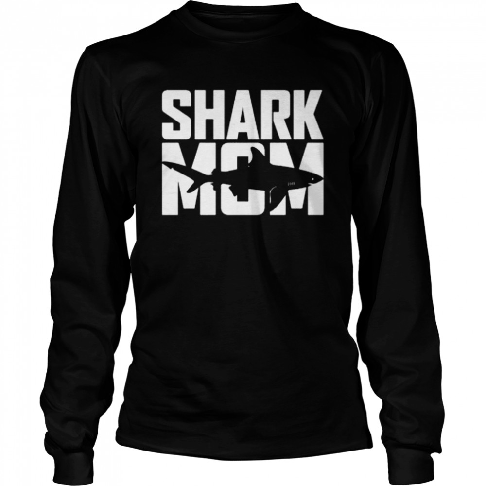 Best Shark Mom T-shirt Long Sleeved T-shirt