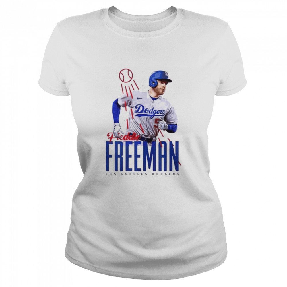 Freddie Freeman Shirt (Cotton, Small, Heather Gray) - Freddie