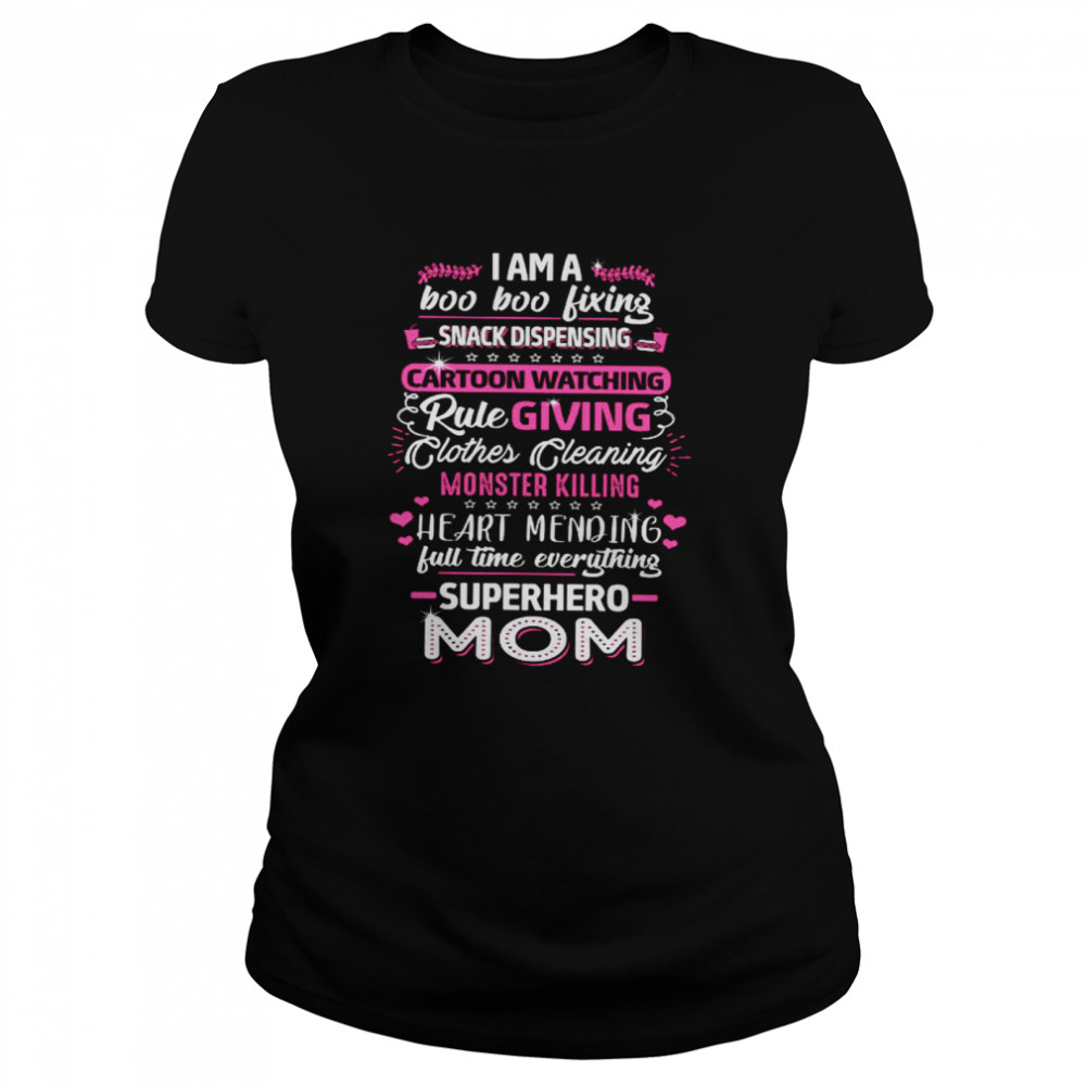 Superhero Mom Funny shirt Classic Women's T-shirt