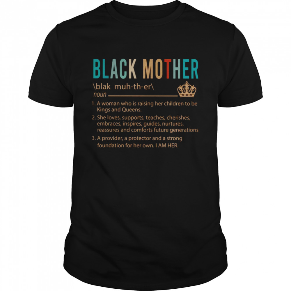 Black Mother  Classic Men's T-shirt