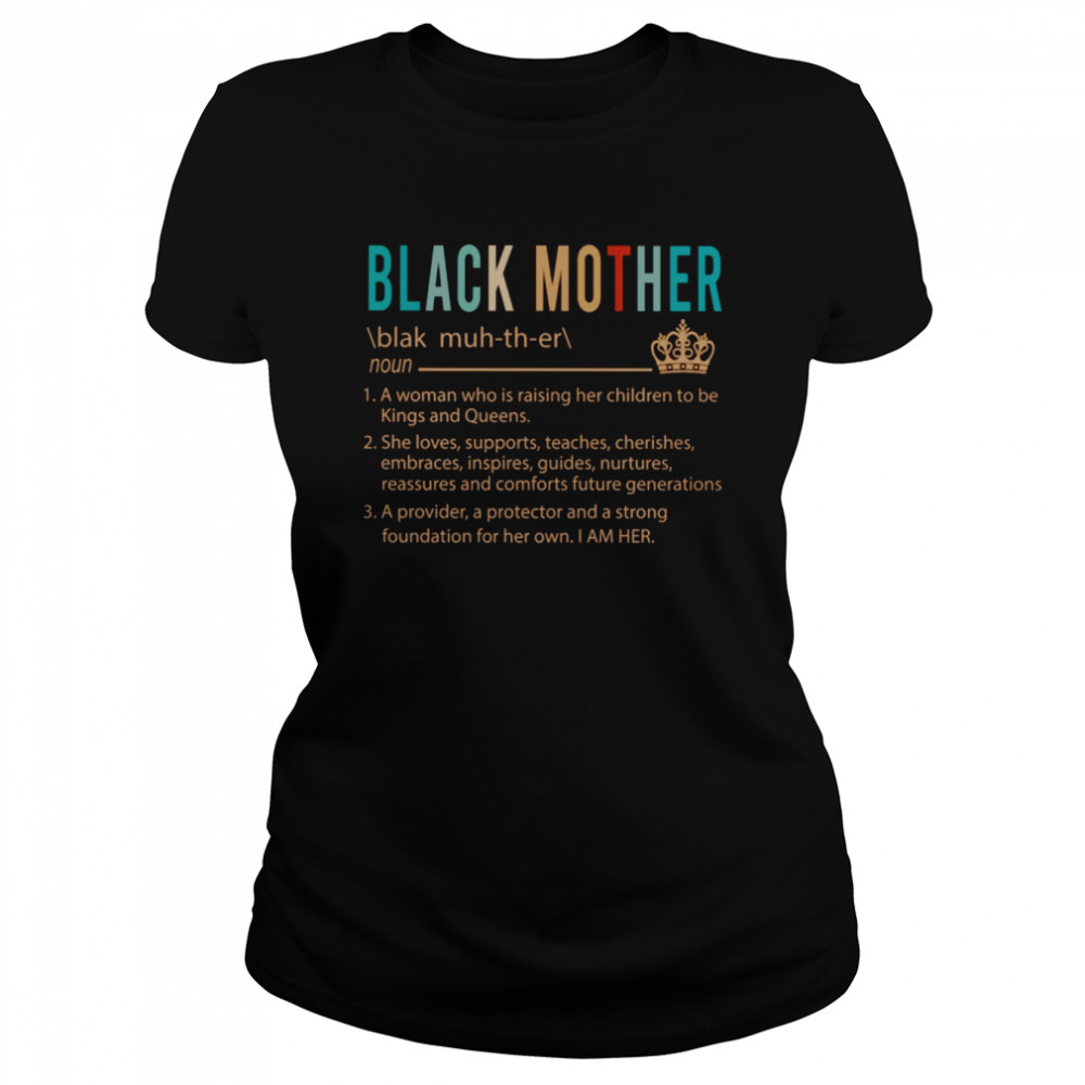 Black Mother Classic Women's T-shirt