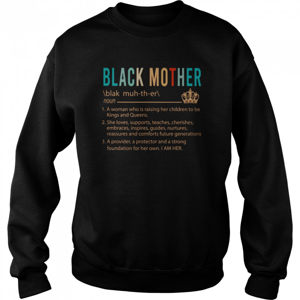 Black Mother Unisex Sweatshirt