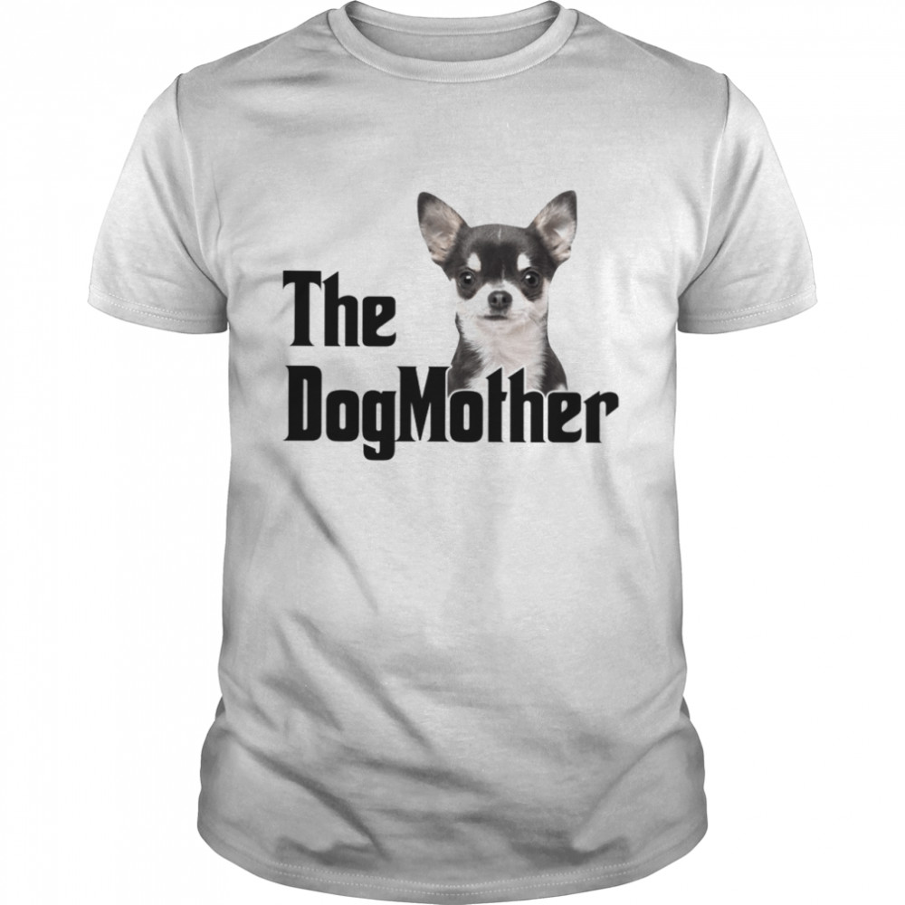 DogMother BLACK Chihuahua T- Classic Men's T-shirt