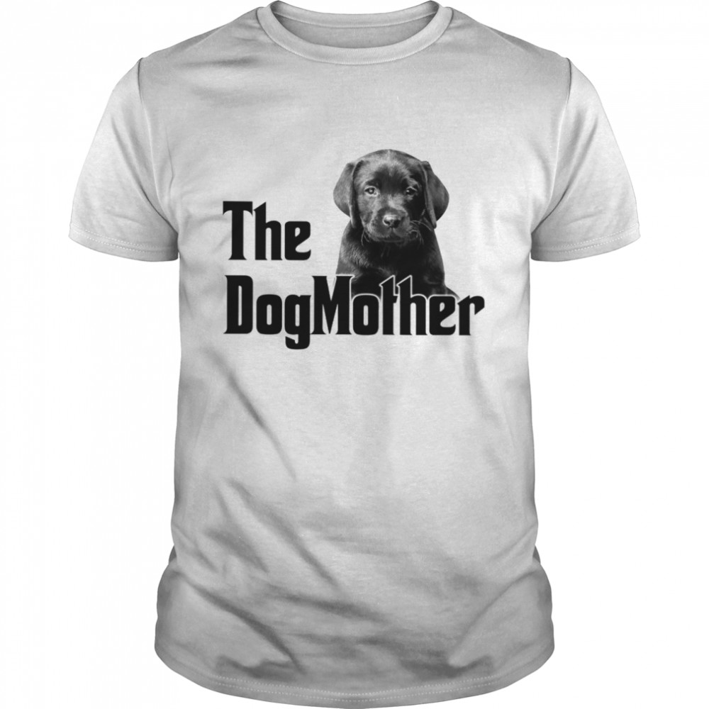 DogMother BLACK Labrador Pup T-Shirt