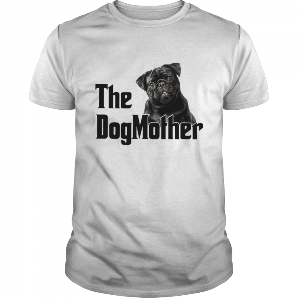 DogMother BLACK Pug T-Shirt