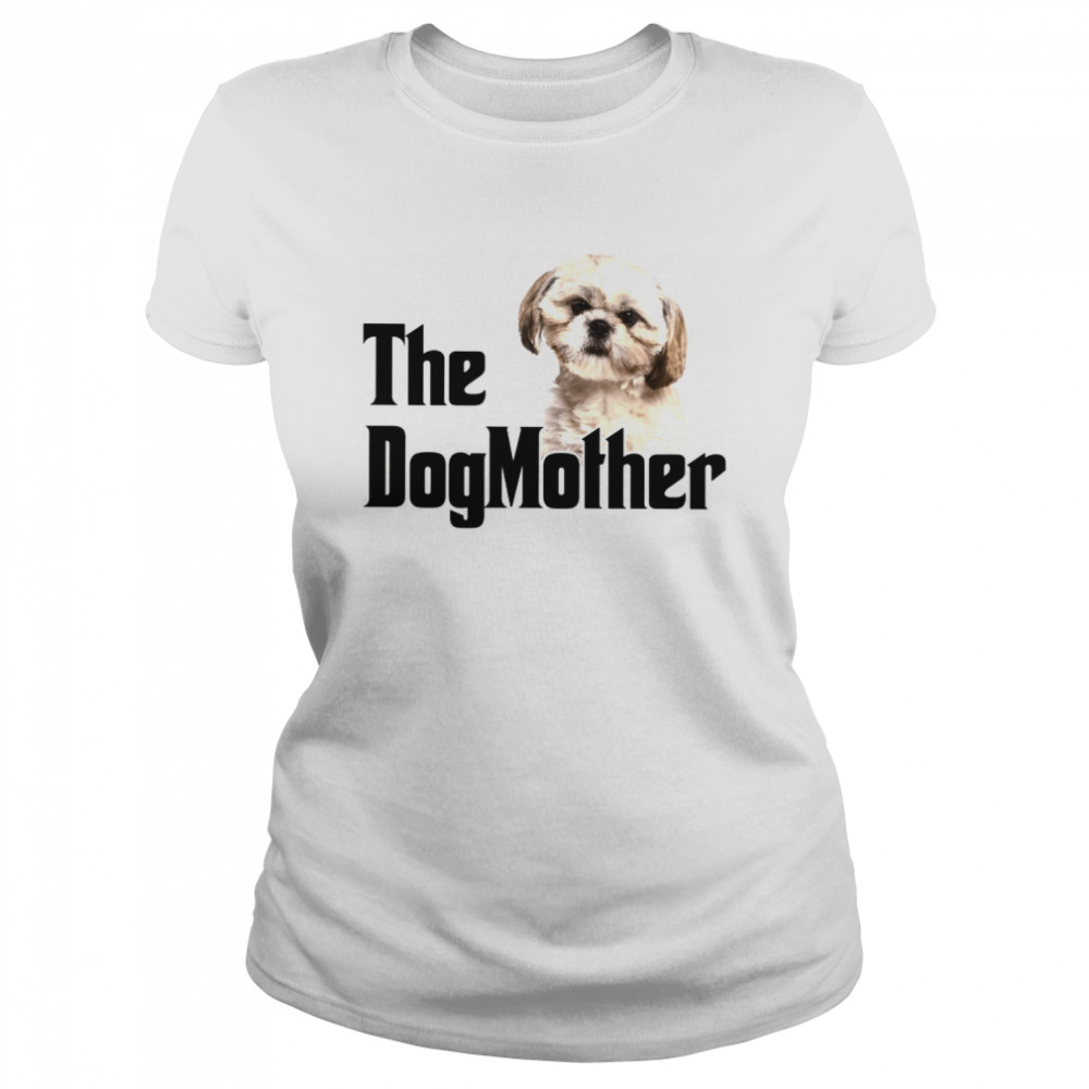 DogMother CREAM Shih Tzu T- Classic Women's T-shirt