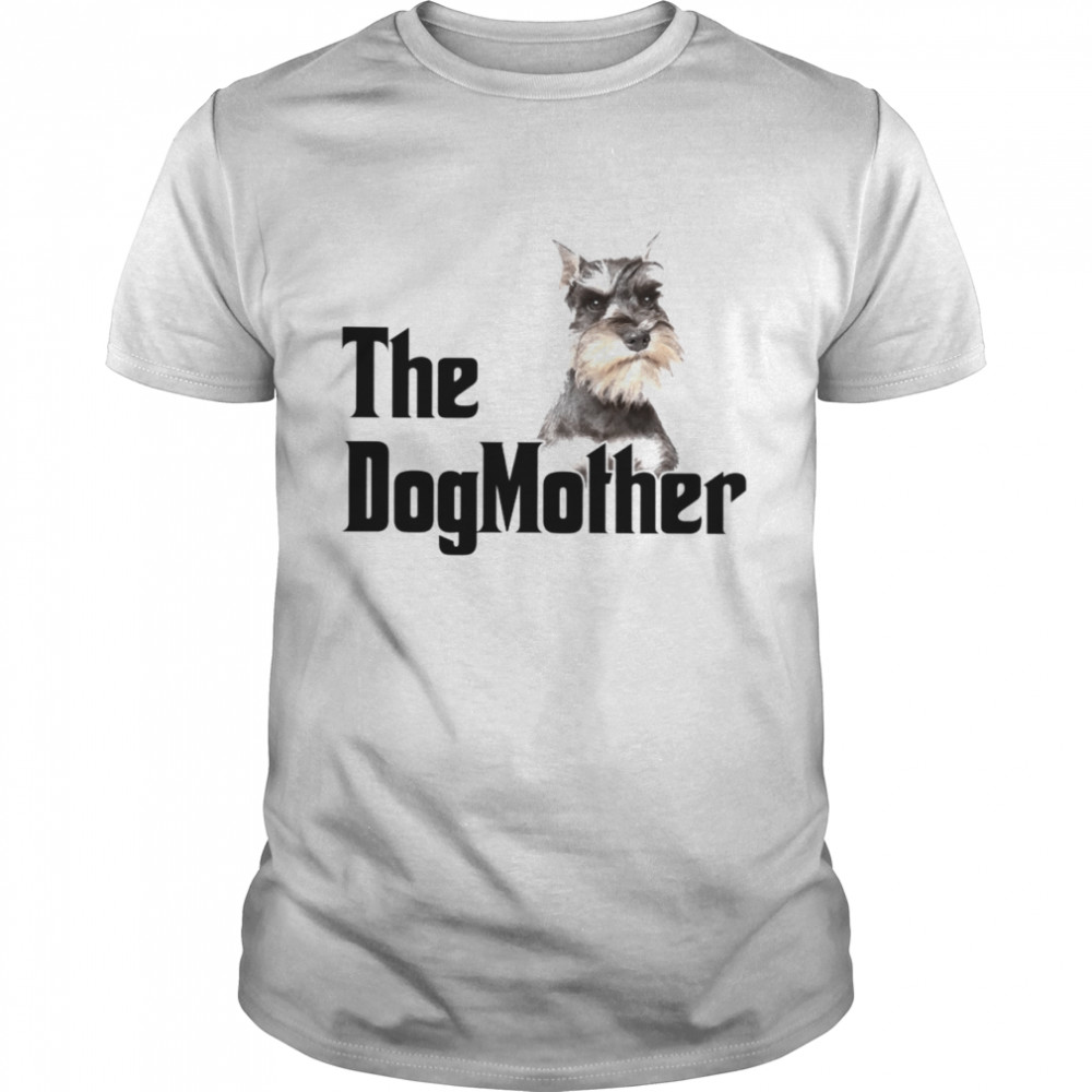 DogMother GREY Miniature Schnauzer T-Shirt