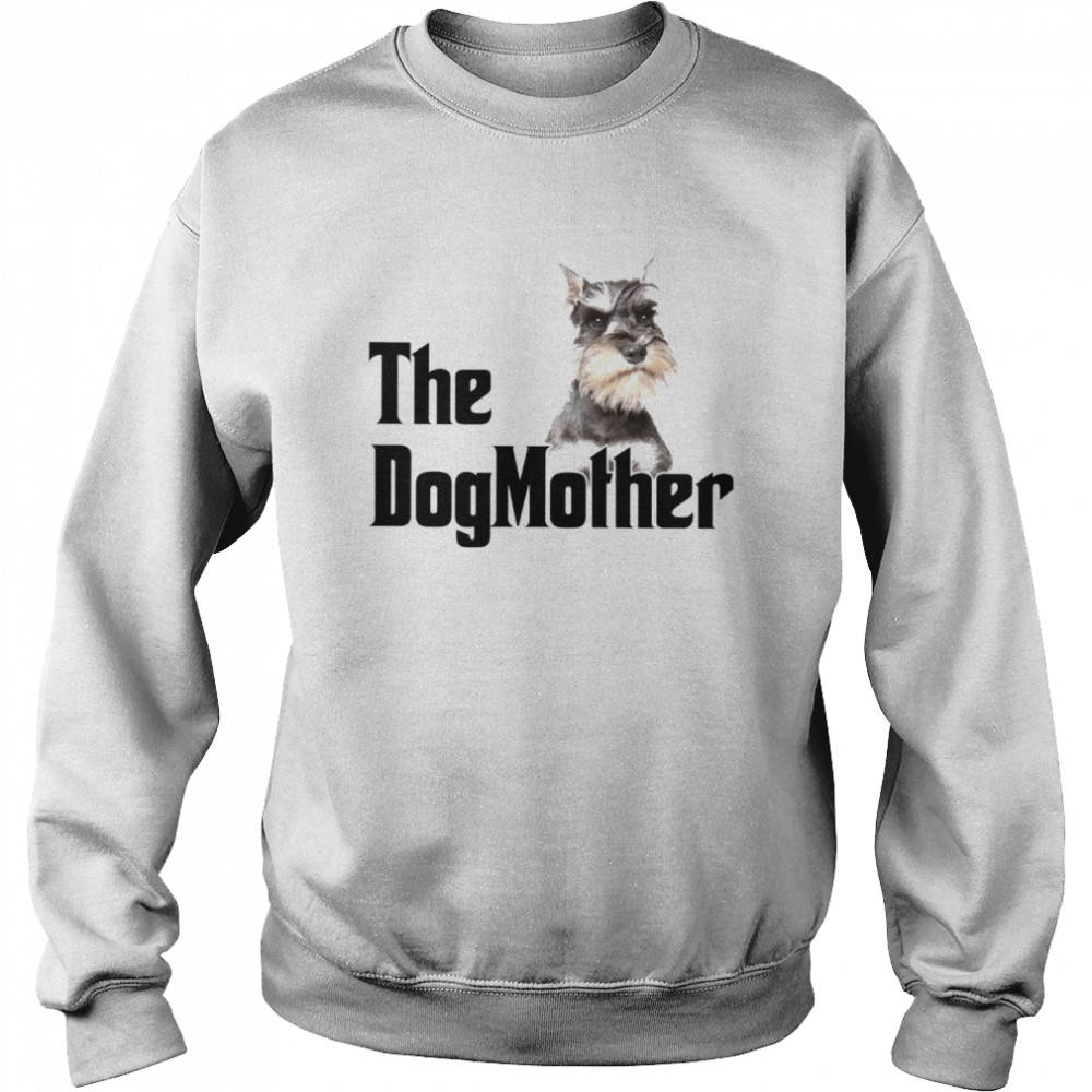 DogMother GREY Miniature Schnauzer T- Unisex Sweatshirt