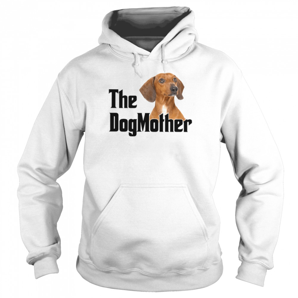 DogMother Red Dachshund T- Unisex Hoodie