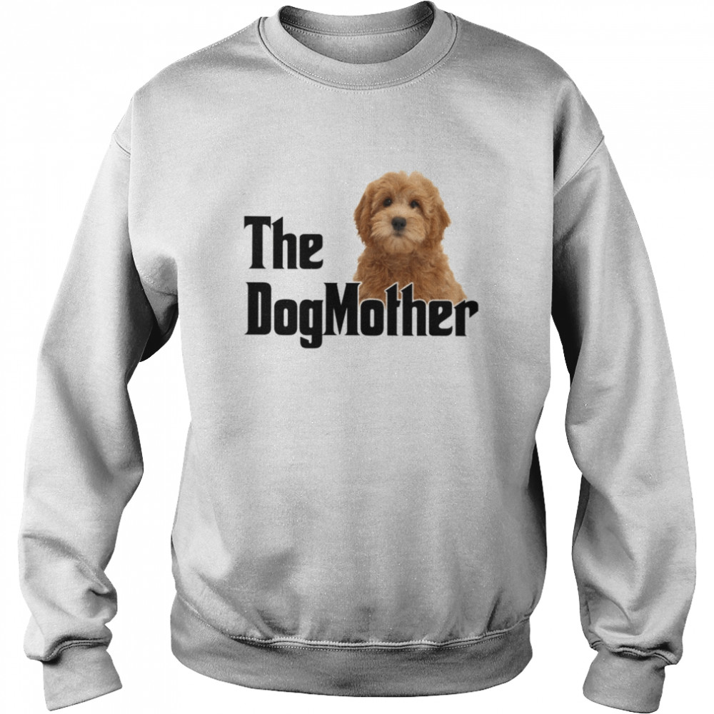 DogMother RED Goldendoodle T- Unisex Sweatshirt