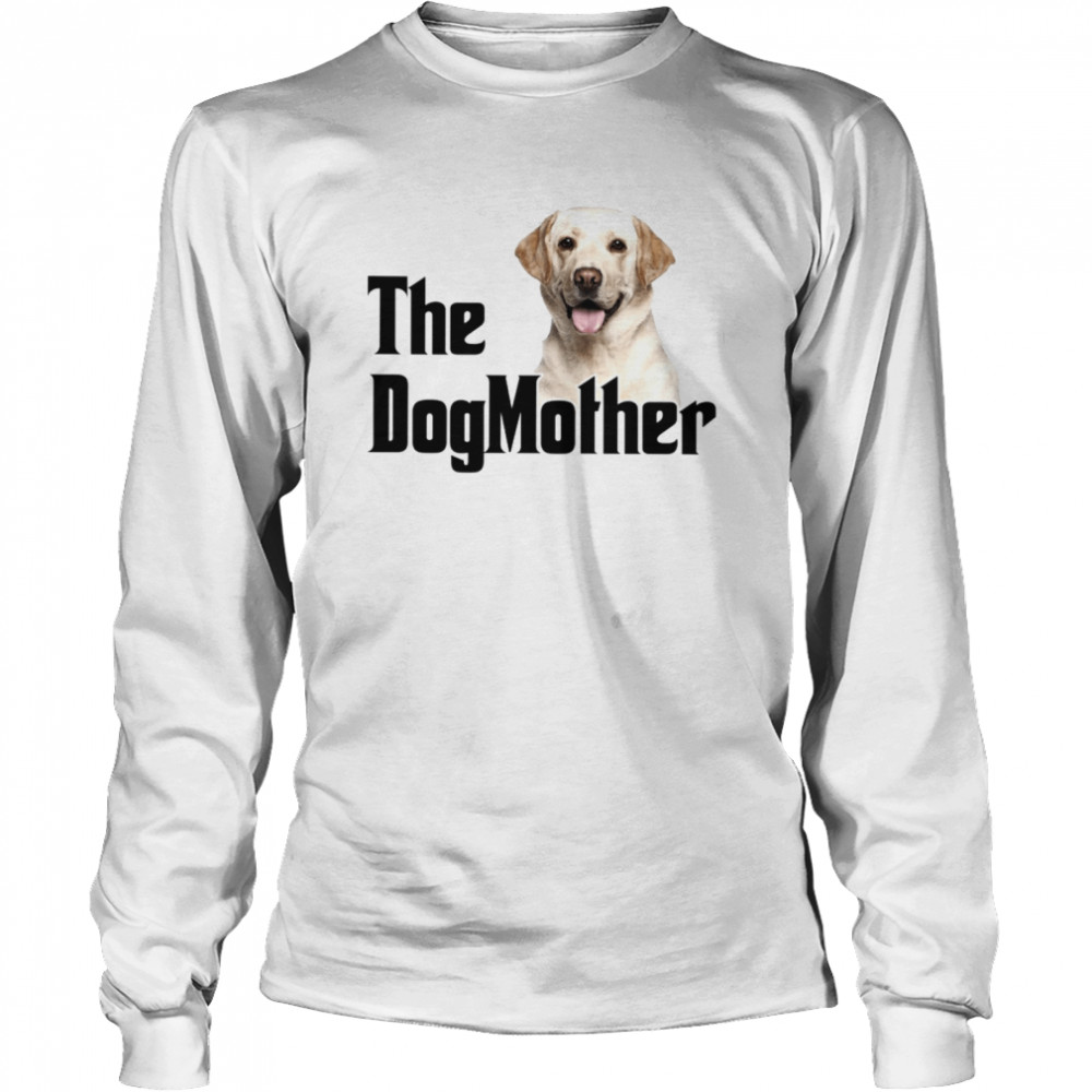 DogMother YELLOW Labrador T- Long Sleeved T-shirt