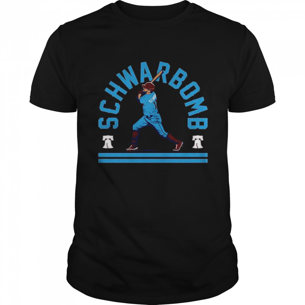FanSwagUnltd Schwarbomb, Kyle Schwarber Philadelphia Baseball Kids T-Shirt