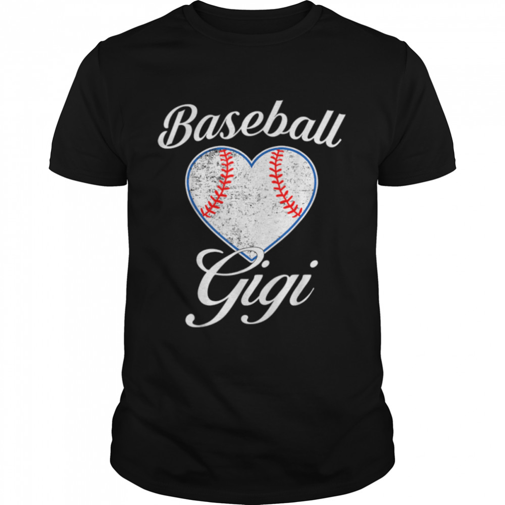 Softball Baseball Gigi Mothers Day For Gigi Mom Grandma Mama T- Classic Men's T-shirt