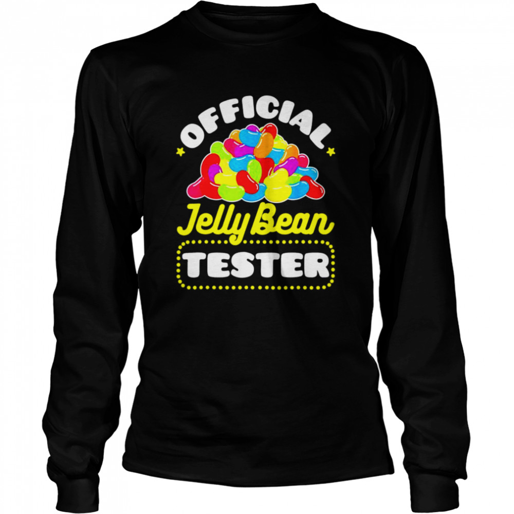 Easter Candy Jellybeans Jelly Bean Tester T-shirt Long Sleeved T-shirt