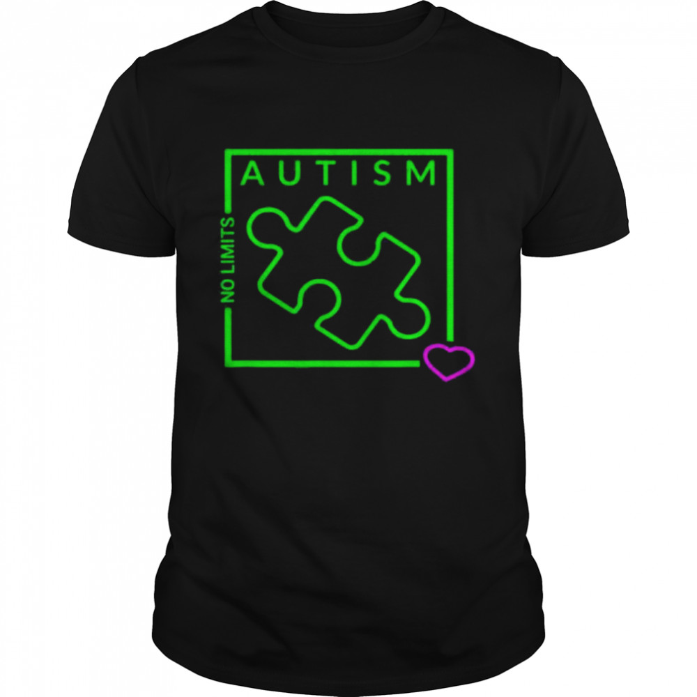 Moana Kai Surf Shop Autism Awareness No Limits Graphic Shirt