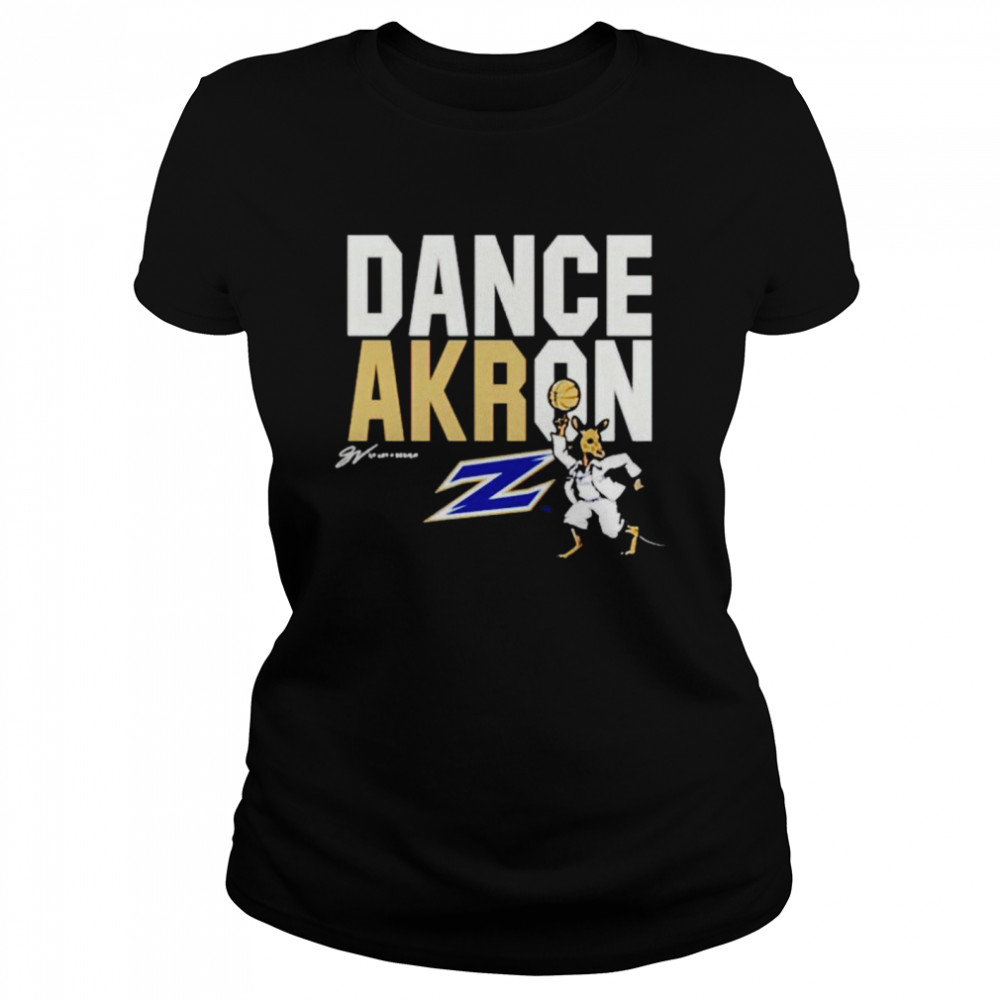 Akron Zips dance akron shirt Classic Women's T-shirt