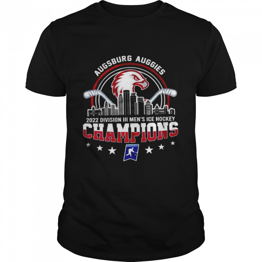 Augsburg Auggies 2022 NCAA Division III Men’s Ice Hockey Champions T-shirt Classic Men's T-shirt